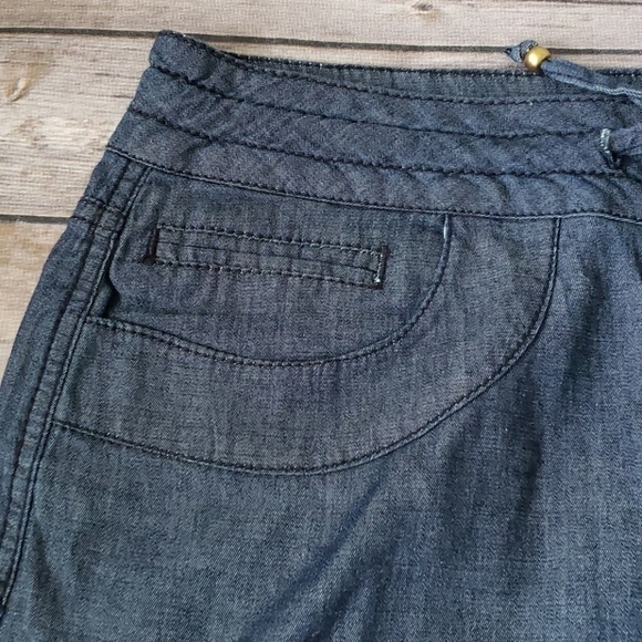 Cato chambray skirt with tie waist NWT - Picture 3 of 8